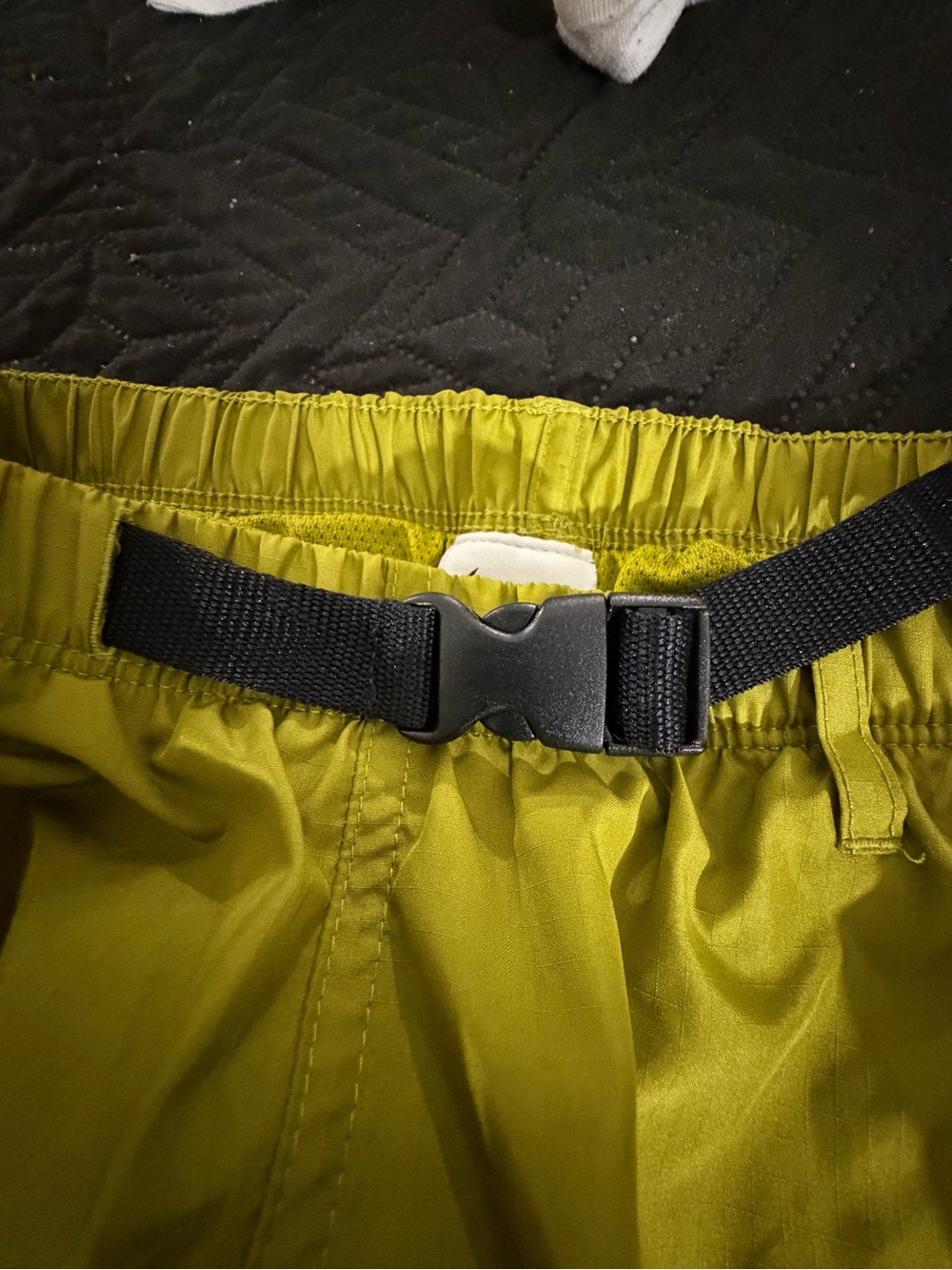 Nike Yellow-Green Cargo Swim Shorts - Picture 4 of 6